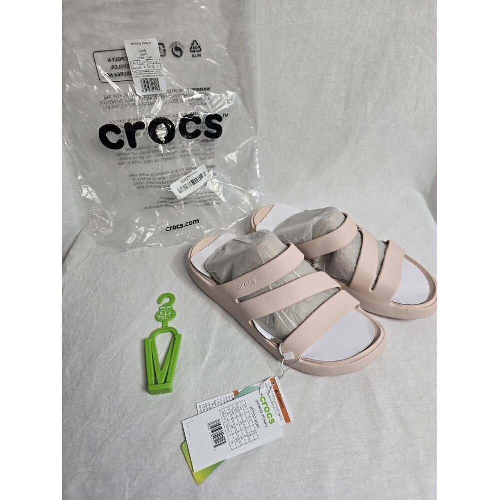 Crocs Women's Getaway Strappy Quartz Sandals Size 9- NEW